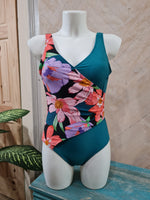 CALZONETA PP6637 (rojo, turquesa)