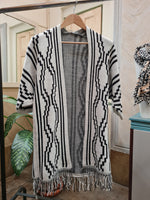 Poncho Tunica  Geometrica 8221