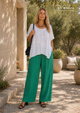 BLUSA 15285 (BLANCO, AZUL, OLIVO)