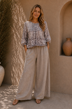 PANTALON LINO 16531 (NEGRO, OLIVO, CELESTE, BEIGE, BLANCO)