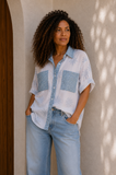 CAMISERA LARGA LENTEJUELAS 17730