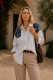CAMISERA BANDANA 291B (BLANCO, RODASO, CELESTE)
