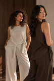 BLUSA RAYAS 251536 (AZUL, OLIVO, BLANCO, CAFE)