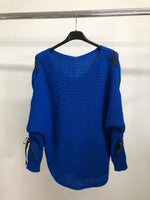 Sweater Azul manga larga 7111