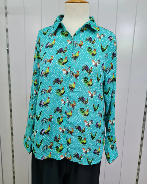 BLUSA 0000 turquesa