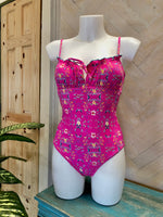 CALZONETA L31530 (negro rosado, blanco)
