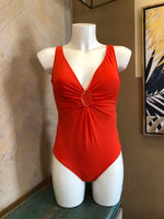 CALZONETA T31042 (anaranjado, negro, azul)