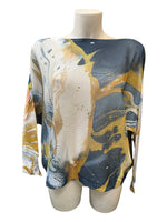 Blusas Tejida de pinturas 2403