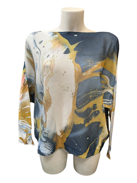 Blusas Tejida de pinturas 2403