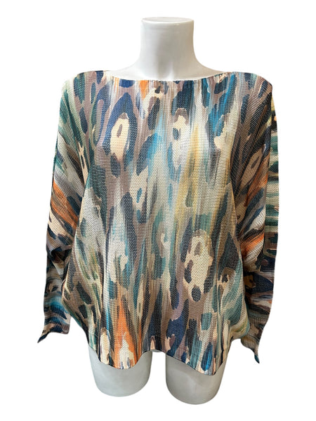Blusas Tejida de pinturas 2404