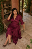 VESTIDO LARGO 7706 (CORAL, CORINTO, CAFE)