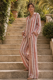 PANTALON ESTAMPADO 373 (CAFE, MARRON)