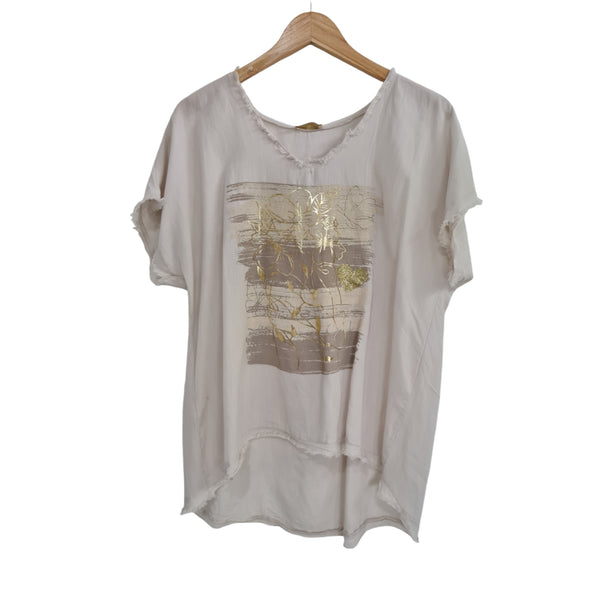 Blusa D2502 beige