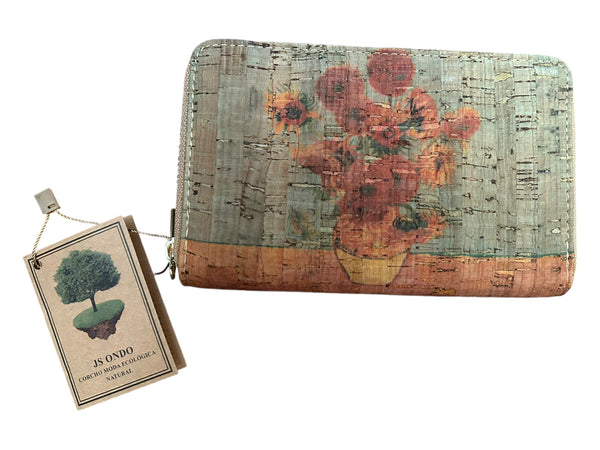 BILLETERA CORCHOGIRASOLES JS1932