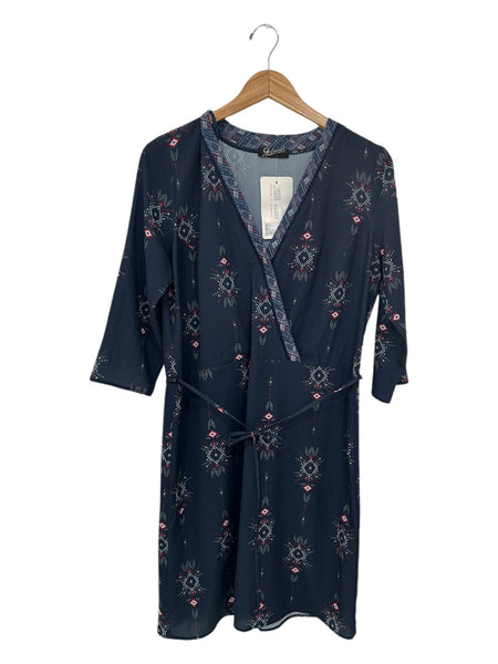 Vestido corto azul