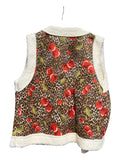 CHALECO ESTAMPADO CORTO 23386 (ANIMAL PRINT, CEREZAS)