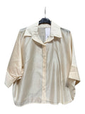 CAMISERA MANGA 3/4 70550 (BLANCO, BEIGE, CAFE, NEGRO)