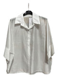 CAMISERA MANGA 3/4 70550 (BLANCO, BEIGE, CAFE, NEGRO)