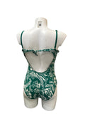 CALZONETA C34415 (VERDE,  NEGRO, ROJO)