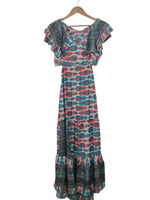 Vestido  Largo  CB-1060 Turquesa