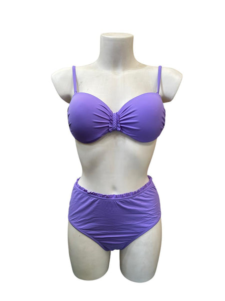 BIKINI L1541(MORADO, TURQUESA, NEGRO)