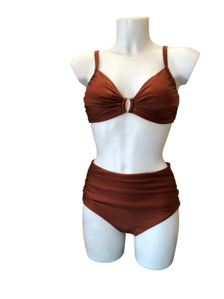 BIKINI T20312 (CAFE, NEGRO, VINO)