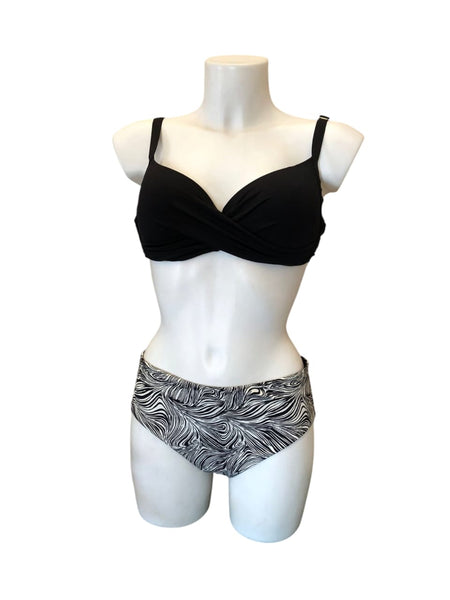 BIKINI T20428 (VERDE, NEGRO, CAFE)