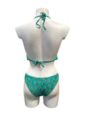 BIKINI ESTAMPADO L10993 (NEGRO, LADRILLO, VERDE)