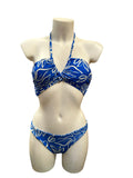 BIKINI ESTAMPADO L1551 (AZUL, ANARANJADO)