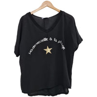 CAMISETA  NEGRA 90311