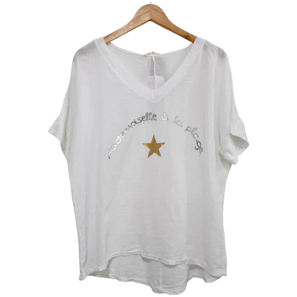 CAMISETA  BLANCO 90311
