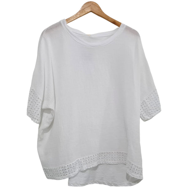 BLUSA BLANCA 26656