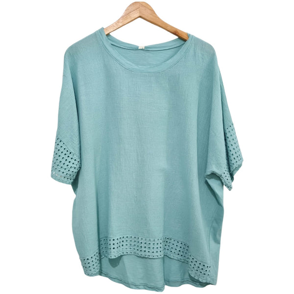 BLUSA VERDE 26656