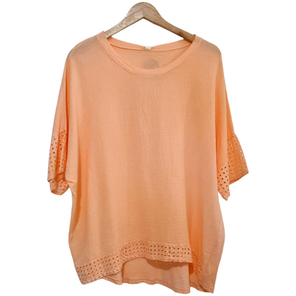BLUSA ANARANJADA  26656