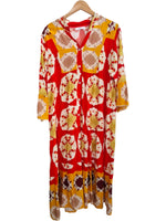 VESTIDO  LARGO   ROJO 230632