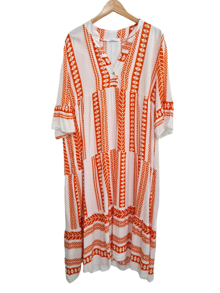 VESTIDO ANARANJADO 230703