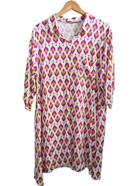 VESTIDO CAMISERO MORADO 230563