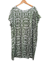 VESTIDO ESTAMPADO OLIVO  268525