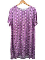 VESTIDO ESTAMPADO LILA 230666