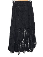 FALDA TEJIDA NEGRA 610