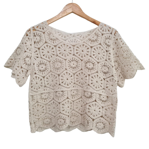 BLUSA TEJIDA BEIGE 287