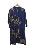 VESTIDO AZUL CAMISERO BV-108