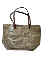 BOLSO GRANDE  DORADA STB-534