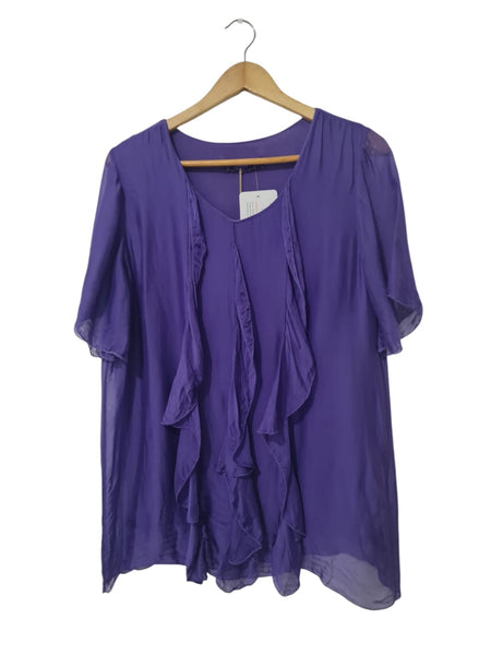 BLUSA  MORADA   16329