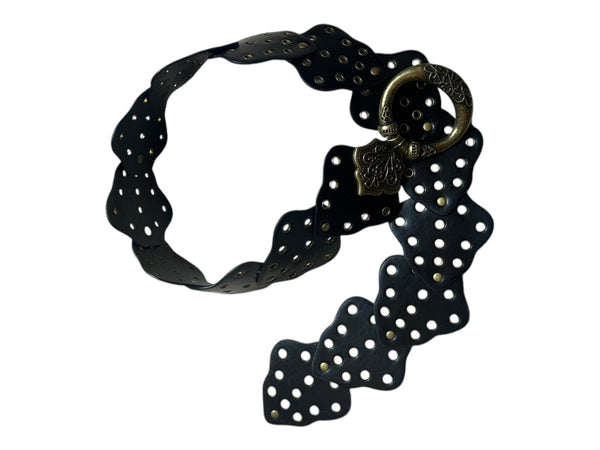 CINTURON GRUESO NEGRO C6
