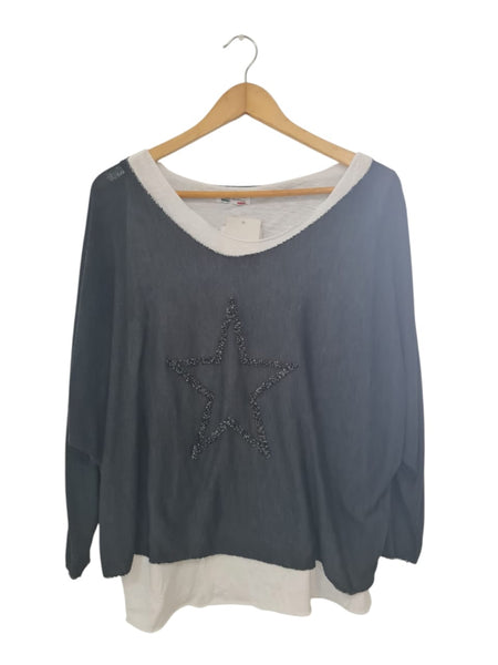 BLUSA ESTRELLA 19008