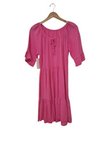 VESTIDO FUCSIA 22688