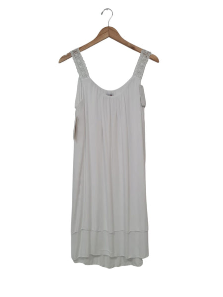 VESTIDO BLANCO 7397