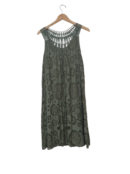 VESTIDO OLIVO  8959