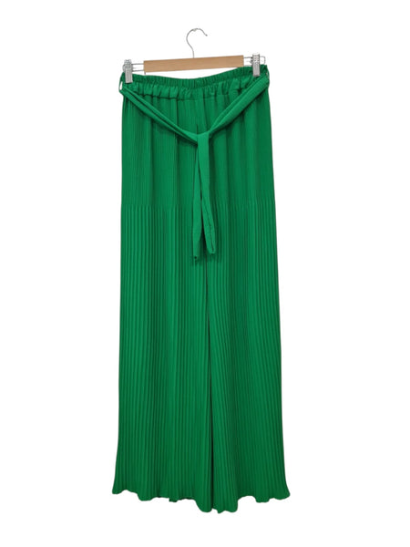 PANTALON  VERDE CON PALETONES 1189